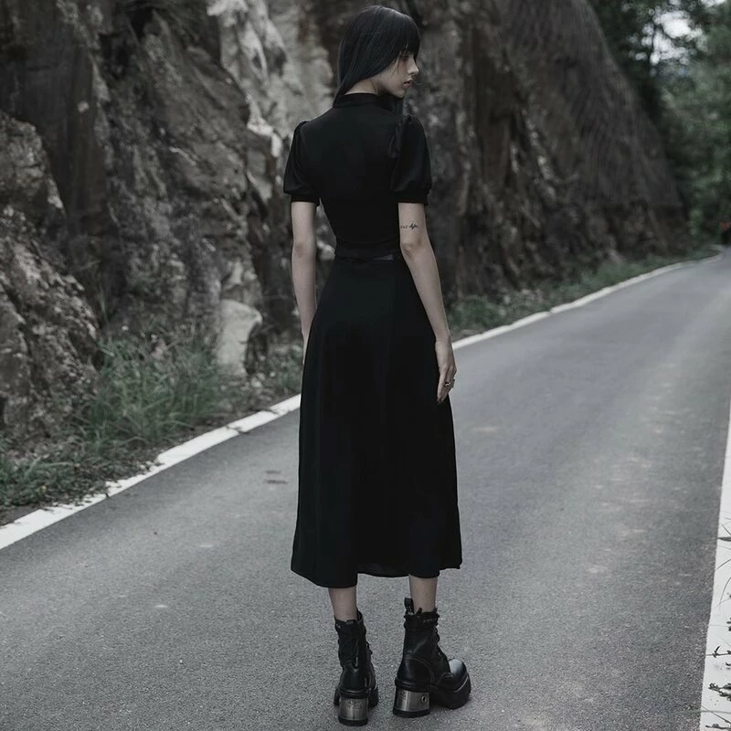 Punk Rave Midi Skirt - Moira 4 Punk Rave Midi Skirt - Moira - Image 4