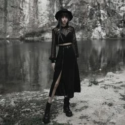 Punk Rave Midi Skirt - Moira 10 Punk Rave Midi Skirt - Moira -KILLSTAR Shop punk rave midi skirt moira5