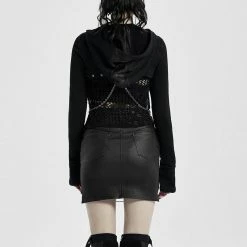 Punk Rave Mini Skirt - Final Shred -KILLSTAR Shop punk rave mini skirt final shred4