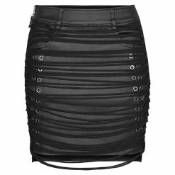 Punk Rave Mini Skirt - Final Shred -KILLSTAR Shop punk rave mini skirt final shred5