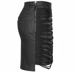 Punk Rave Mini Skirt - Final Shred -KILLSTAR Shop punk rave mini skirt final shred6