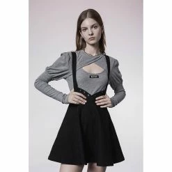 Punk Rave Mini Skirt - Gretchen -KILLSTAR Shop punk rave mini skirt gretchen3