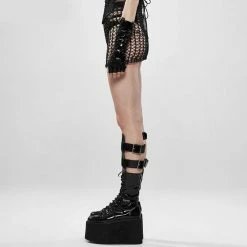 Punk Rave Mini Skirt - Meshmerizer -KILLSTAR Shop punk rave mini skirt meshmerizer3