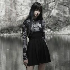 Punk Rave Mini Skirt - Modesta -KILLSTAR Shop punk rave mini skirt modesta3