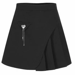 Punk Rave Mini Skirt - Naevis -KILLSTAR Shop punk rave mini skirt naevis5