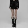 Punk Rave Mini Skirt - Techwear