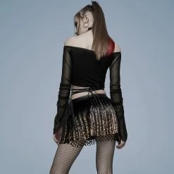 Punk Rave Mini Skirt - Wildling -KILLSTAR Shop punk rave mini skirt wildling4