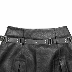 Punk Rave Mini Skirt - Withered Black 10 Punk Rave Mini Skirt - Withered Black -KILLSTAR Shop punk rave mini skirt withered black 15