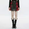 Punk Rave Mini Skirt - Withered Tartan