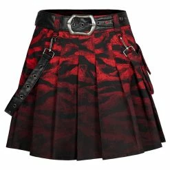 Punk Rave Pleated Mini Skirt - Paranoia -KILLSTAR Shop punk rave pleated mini skirt paranoia5