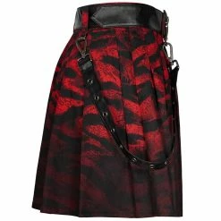 Punk Rave Pleated Mini Skirt - Paranoia -KILLSTAR Shop punk rave pleated mini skirt paranoia6