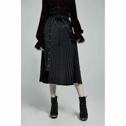 Punk Rave Pleated Skirt - Evangeline 8 Punk Rave Pleated Skirt - Evangeline -KILLSTAR Shop punk rave pleated skirt evangeline3