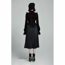 Punk Rave Pleated Skirt - Evangeline 9 Punk Rave Pleated Skirt - Evangeline -KILLSTAR Shop punk rave pleated skirt evangeline4