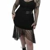Punk Rave Plus Size Mini Skirt - All Caught Up