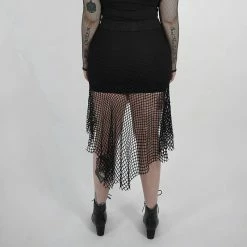 Punk Rave Plus Size Mini Skirt - All Caught Up -KILLSTAR Shop punk rave plus size mini skirt all caught up4