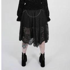 Punk Rave Plus Size Skirt - Delacour -KILLSTAR Shop punk rave plus size skirt delacour3