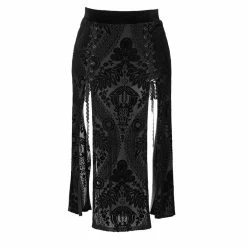 Punk Rave Plus Size Skirt - Goety -KILLSTAR Shop punk rave plus size skirt goety4