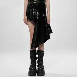 Punk Rave Skirt - Astarte Faux Leather