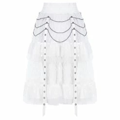 Pyon Pyon Lace Skirt - Versailles White 10 Pyon Pyon Lace Skirt - Versailles White -KILLSTAR Shop pyon pyon lace skirt versailles white5