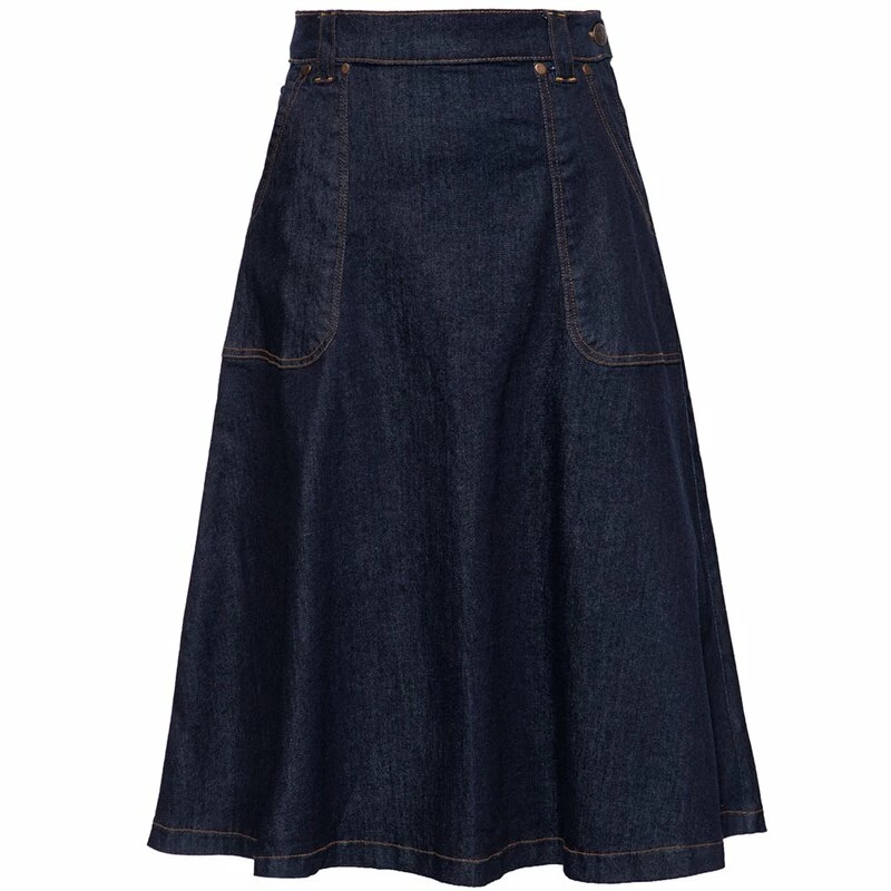 Queen Kerosin Denim Skirt - Swing Time 1 Queen Kerosin Denim Skirt - Swing Time