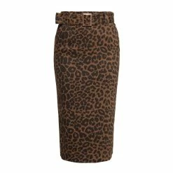 Queen Kerosin Pencil Skirt - Leopard Denim 9 Queen Kerosin Pencil Skirt - Leopard Denim -KILLSTAR Shop queen kerosin pencil skirt leopard denim4