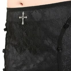 Rubiness Gothic Maxi Skirt - Victorian Black Plus Sizes -KILLSTAR Shop rubiness gothic maxi skirt victorian black plus sizes5